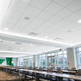Armstrong Ceiling Tiles; 2x2 Ceiling Tiles - 12 pcs White Ceiling Tiles; Acoustic Ceilings for Suspended Ceiling Grid; Ultima Lay-in & TEGULAR 1912 Armstrong