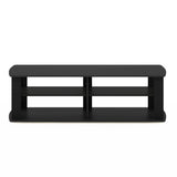 Furinno 11191BK THE Entertainment Center TV Stand, Black Furinno