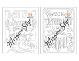 Swear Word Coloring Book for Moms: Motivational Quotes and Doodle Therapy for Stressed Out Moms Who Deserve a Break (and a Glass of Wine!) WoodArtSupply