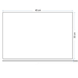 Lesencen Metal Photo Signs Sublimation Blanks 12X18X0.04 Inch Double Sides Printable Aluminum Wall Plaques Pack of 4PCS 30X45X1MM lesencen