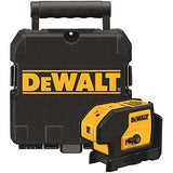 DEWALT Line Laser, Self-Leveling, 3-Beam , Red (DW083K) , Yellow DEWALT