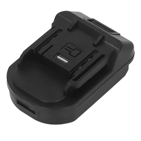 18V to 20V Battery Adapter Converter, ABS Material with USB InterfaceCompatible with 18 to 20V Battery Adapter Suitable for Woodworking Power Tool Adapter Fafeicy