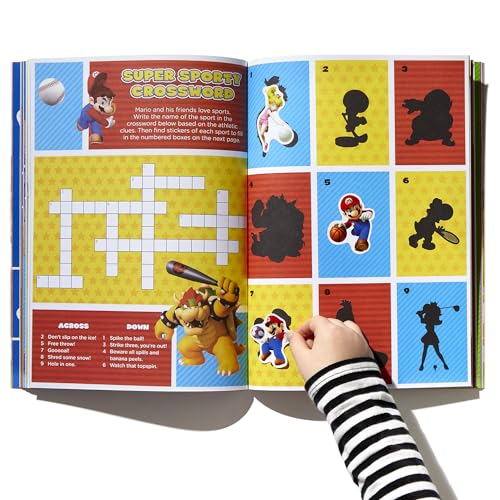 Super Mario Official Sticker Book (Nintendo®): Over 800 Stickers! Random House Books for Young Readers