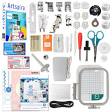 Brother SE700 Combo Embroidery & Sewing Machine with 4 Embroidery Hoops & 230+ Accessories