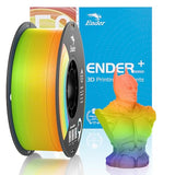 Official Creality PLA PRO (PLA+) Plus Filament Rainbow 1.75mm, Ender PLA + Rainbow Color Change 3D Printer Filament, 1kg Spool (2.2lbs), Dimensional Accuracy ±0.02mm. Fit Most 3D Printers Creality