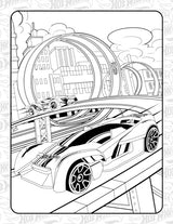 Hot Wheels: Giant Coloring Book WoodArtSupply