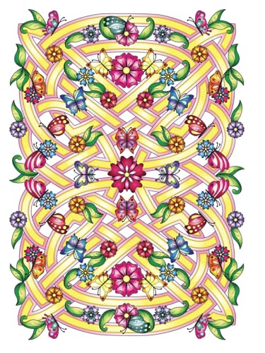 Creative Haven Celtic Nature Designs Coloring Book (Adult Coloring Books: World & Travel) Dover Publications