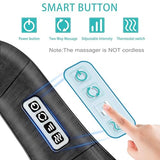 AERLANG Shiatsu Back and Neck Massager, Back Massager Deep Tissue Kneading Neck and Shoulder Massage with Heat, Electric Massage Pillow Fathers Day Gift Ideas from Daughter Son(NOT Cordless) AERLANG