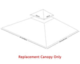 MASTERCANOPY Grill Gazebo Replacement Canopy Top for Model L-GG001PST-F (Beige) MASTERCANOPY