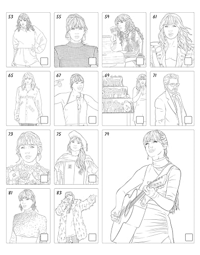 SUPER FAN-tastic Taylor Swift Coloring & Activity Book: 30+ Coloring Pages, Photo Gallery, Word Searches, Mazes, & Fun Facts (Design Originals) For Swifties of All Ages - Perforated Pages Design Originals