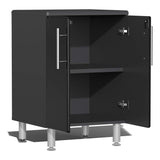 Ulti-MATE UG22050B 5-Piece Garage Cabinet Kit in Midnight Black Metallic Ulti-Mate