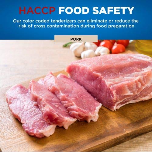 Jaccard 200348T, 48 Blade Durable Meat Tenderizer with Stainless Steel Razor Sharp Needle, Cooking Gadget for Tenderizing Chicken, Beef, Pork, Veal, BBQ, Tan Jaccard