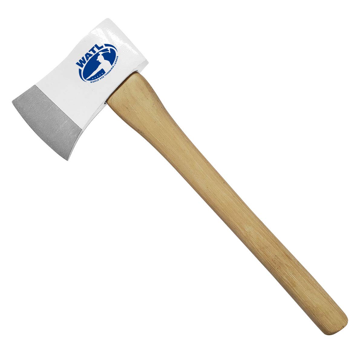 The Competition Thrower: World Axe Throwing League Premium Competition Throwing Axe with Throwing Hatchet Hickory Wooden Handle WATL