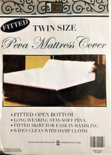 Better Home PEVA Fitted Mattress Cover Protector Waterproof Dust Free Bed Sheet (Twin) Better Home