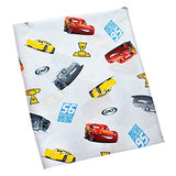 Disney Cars Rusteze Racing Team 4 Piece Toddler Bedding Set, Blue/Red/Yellow/White Disney