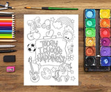 The Magically Mindful Me: Mindfulness Coloring Book for Kids WoodArtSupply