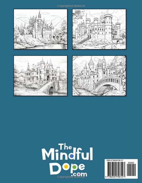 Gothic Castles - Coloring Book for Adults (FANTASY HOMES) Majosta