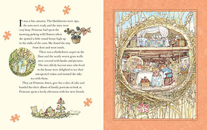 The Brambly Hedge Jigsaw Book: This fantastic new illustrated puzzle book takes readers through the seasons and includes the classic story! The perfect gift for kids!