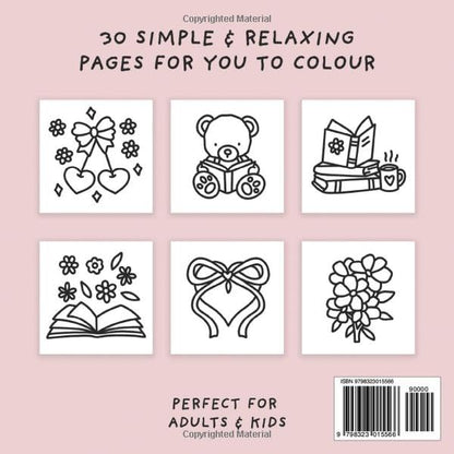 Reading Era Colouring Book (Simple and Relaxing Bold Designs for Adults & Children) (Simple and Relaxing Colouring Books)