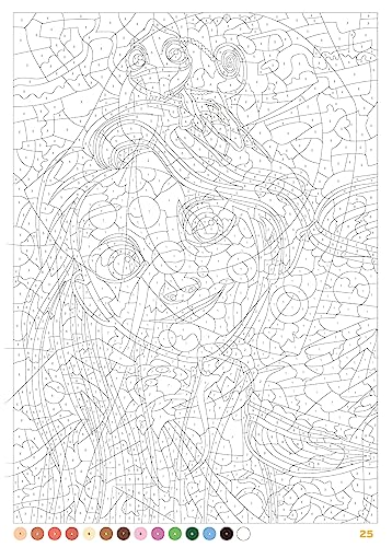 Coloriages mystères Disney - Portraits (trompe l'oeil) HACHETTE PRAT