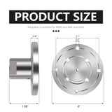 Phukmlong 4" Wood Lathe Faceplate for 1"-8TPI Thread with Screw Chuck, Wood Lathe Accessories Tools… PHUKIMLONG