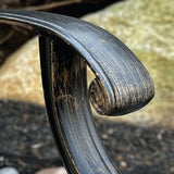 Hanover Traditions 5-Piece Rust Resistant Aluminum Patio Dining Set with Blue Cushions, Swivel Rockers and Aluminum Round Dining Table, Outdoor Dining Set for 4 Hanover