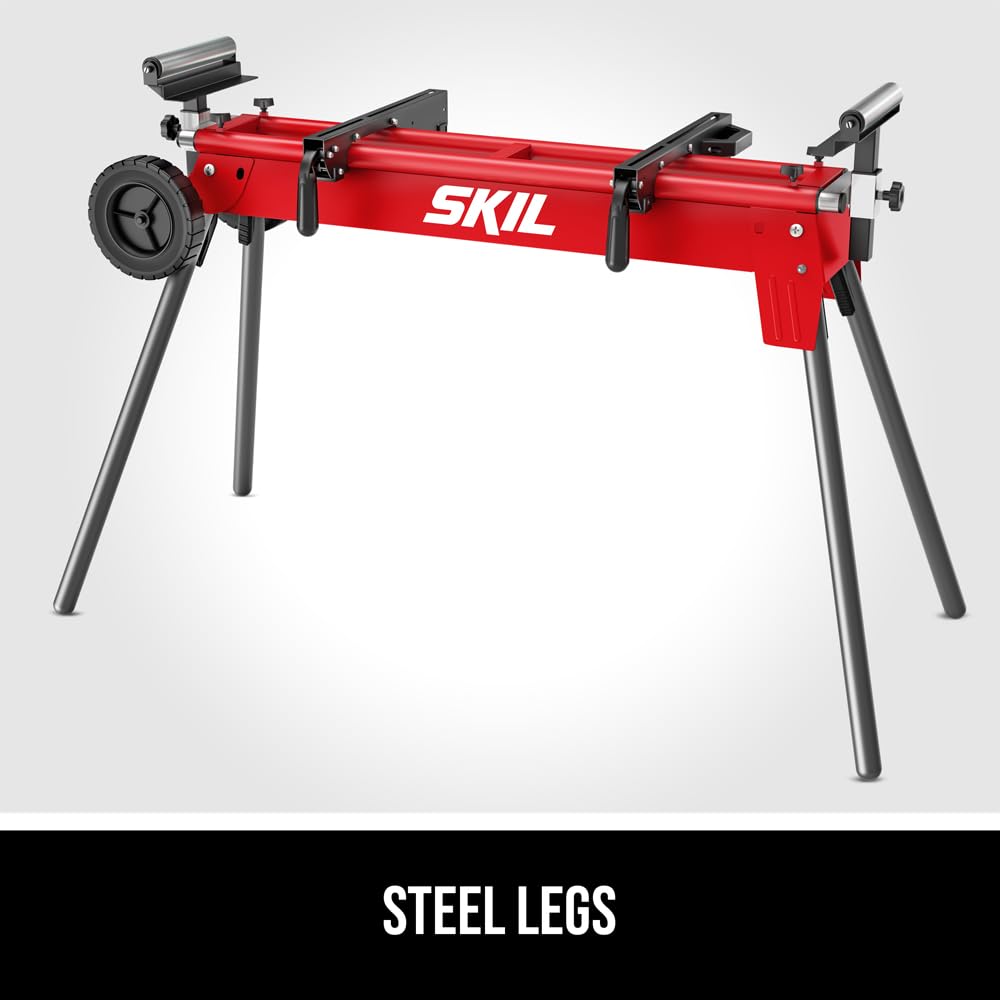 SKIL Portable Miter Saw Stand for MS6305-00 & MS6306-00 & Any Brand of Miter Saw-SRS0001 Skil