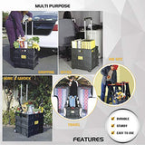 Olympia Tools 85-010 Grand Pack-N-Roll Portable Tools Carrier with Telescopic Handle, 80 Lb. Load Capacity, Black Olympia Tools