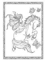 Adult Coloring Enchanted Fairies Coloring Book (Adult Coloring Books: Fantasy) Dover Publications