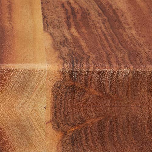 Alaterre Furniture Alpine Live Edge Solid Wood 48 inch Bench with Metal Legs, Natural Alaterre Furniture