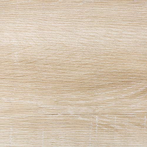 Walker Edison Alcott Classic Glass Door Fireplace Corner TV Stand for TVs up to 55 Inches, 48 Inch, White Oak Walker Edison