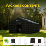 YeeBouncy Party Tent Large,Large Gazebo Event House,Inflatable Outdoor Party Tent,for Birthday Party, School Camping, Disco Nightclub, Wedding Party (20FT) YeeBouncy