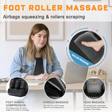 Full Body Massage Chair Recliner with Zero Gravity,Heat Therapy & Air Compression for Back, Neck, Legs, Shoulder, Arms, Calves, Bluetooth, Adjustable, for Home/Office Use, Ideal Wellness Gift, Black GDFStudio