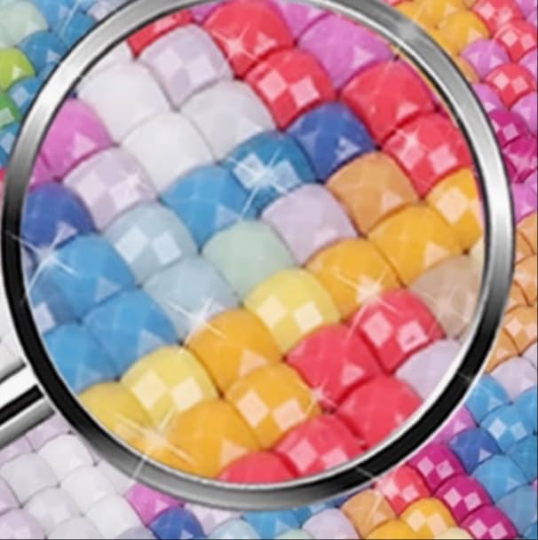 eovv Tropical Beach Sunset Square Diamond Painting Kit, 5D DIY Full Drill Crystal Art Craft, 16 x 12 inches eovv