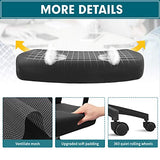 NiamVelo Mesh Office Chair Ergonomic Desk Chair Adjustable Computer Chair Comfortable Seat & Back Support Task Rolling Swivel Chair with 360 ° Quiet Casters & Armrest NiamVelo