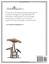 Enchanted Fungi: A Mushroom House Coloring Book WoodArtSupply