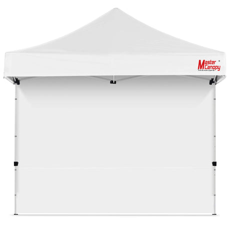 MASTERCANOPY Instant Canopy Tent Sidewall for 10x10 Pop Up Canopy, 1 Piece, White MASTERCANOPY