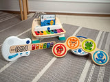 Baby Einstein and Hape Magic Touch Piano Wooden Musical Toddler Toy, Age 6 Months and Up Baby Einstein