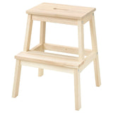 Wooden Utility Step ,Beige New IKEA