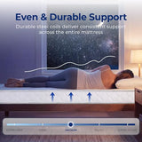 Neo Sleep Full Size Mattress, 8 Inch Hybrid Comfort & Supportive Mattress in a Box, Cooling Gel Memory Foam and Spring with Pressure Relief, CertiPUR-US Certified Neo Sleep