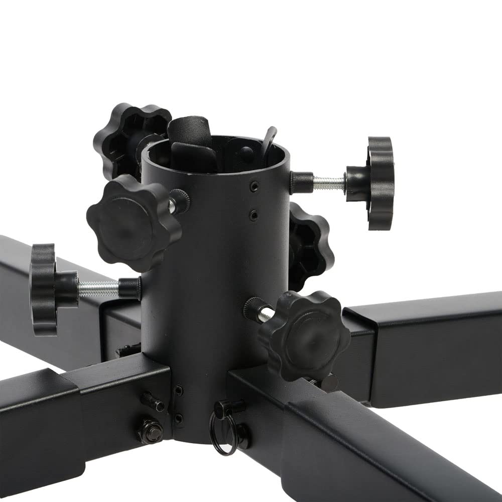 [Universal Metal Rolling Christmas Tree Stand] - Adjustable to Fit Fake Trees Up to 12 Feet Tall | Tree Keeper TreeKeeper