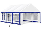 MFSTUDIO 16'x20' Party Tent, Outdoor Heavy Duty Party Tents with Removable Sidewalls, Large Canopy Tent Shelter for Outdoor Events Wedding Birthday, Blue MFSTUDIO