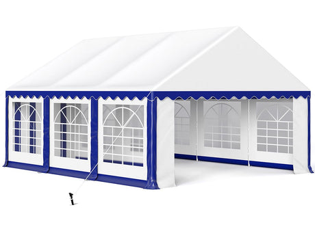 MFSTUDIO 16'x20' Party Tent, Outdoor Heavy Duty Party Tents with Removable Sidewalls, Large Canopy Tent Shelter for Outdoor Events Wedding Birthday, Blue MFSTUDIO