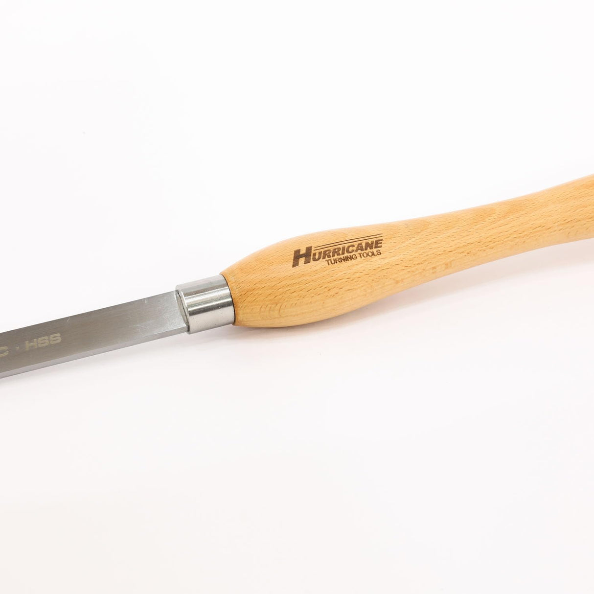 Hurricane Turning Tools, CryoCut Series, HTT-524, M2 Cryo 3/4" Radiused Rolled Edge Skew Chisel for Woodturning Hurricane Turning Tools