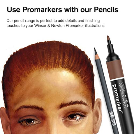 Winsor & Newton Studio Collection Artist Pencils, Watercolor Pencils, Set of 12 Winsor & Newton