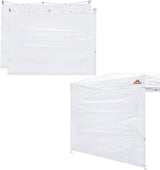 SCOCANOPY Sidewalls for 10x10 Canopy Frame, 3 Pack SunWalls Only,White SCOCANOPY