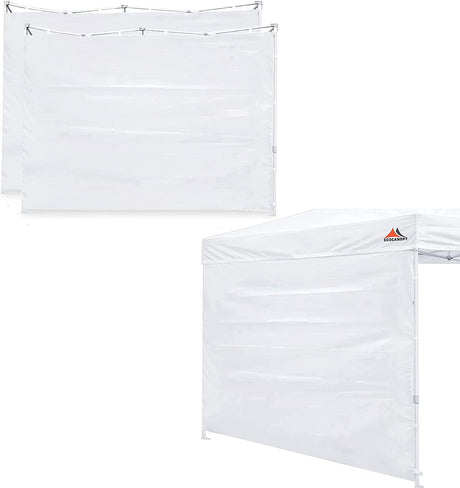 SCOCANOPY Sidewalls for 10x10 Canopy Frame, 3 Pack SunWalls Only,White SCOCANOPY