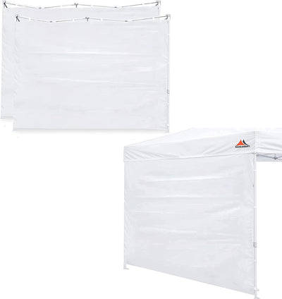 SCOCANOPY Sidewalls for 10x10 Canopy Frame, 3 Pack SunWalls Only,White