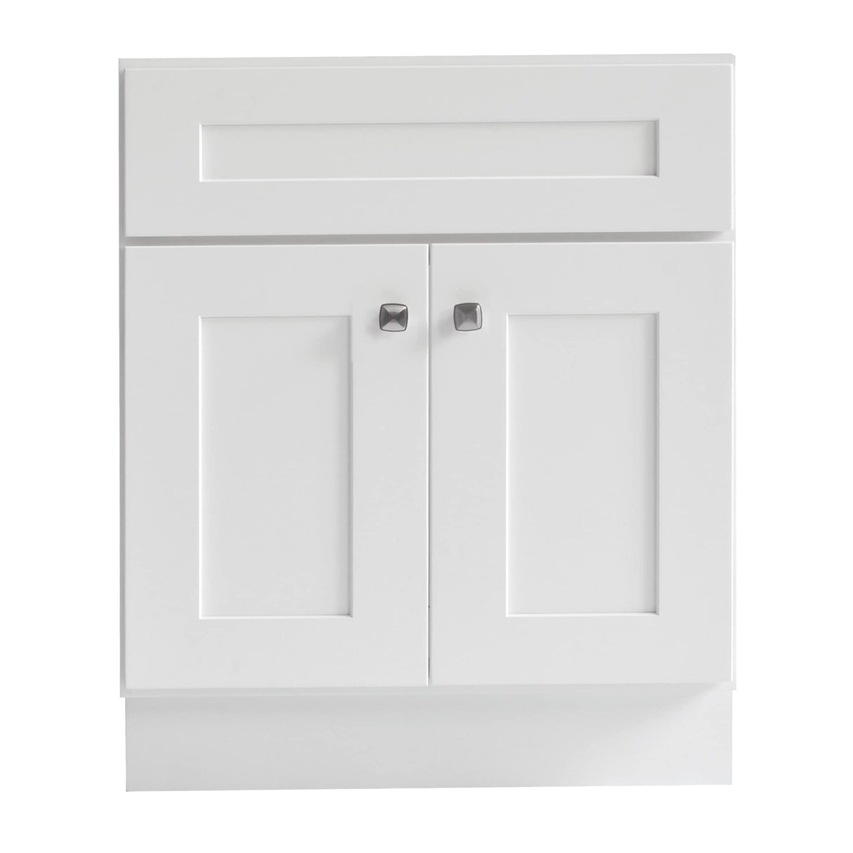 Design House Brookings 30 Inch Bathroom Vanity, Ready to Assemble, Solid Wood, Sherwin Williams® White, 586941 Design House