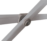 E-Z UP Ambassador Instant Pop Up Canopy Tent, 10' x 10', Roller Bag and 4 Piece Spike Set, White E-Z UP